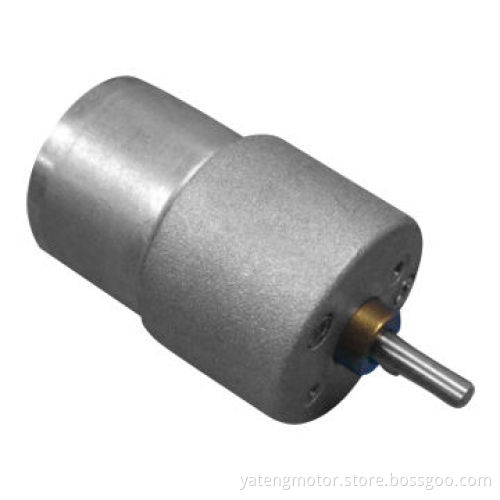 PMDC gear motor with efficient performance
